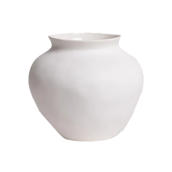 Venus ceramic vase white 18cm