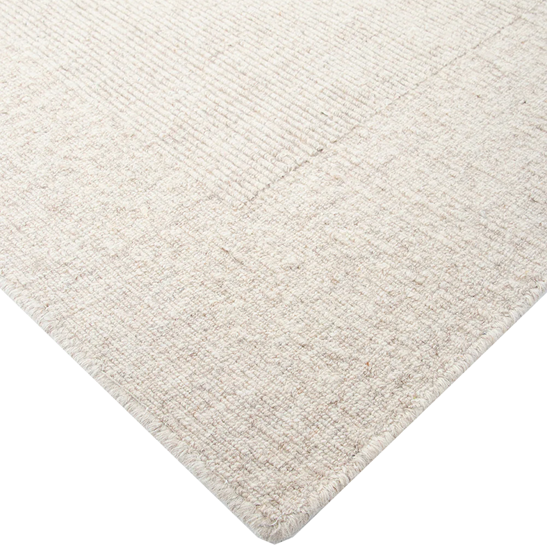 Vermont wool floor rug sand