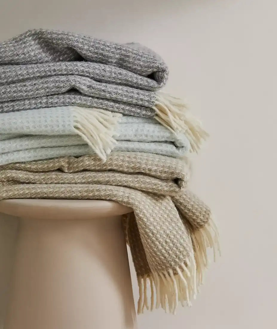 Breckon NZ wool blanket hazel 140 x 240cm
