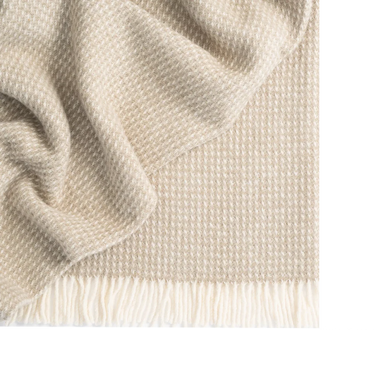 Breckon NZ wool blanket hazel 140 x 240cm