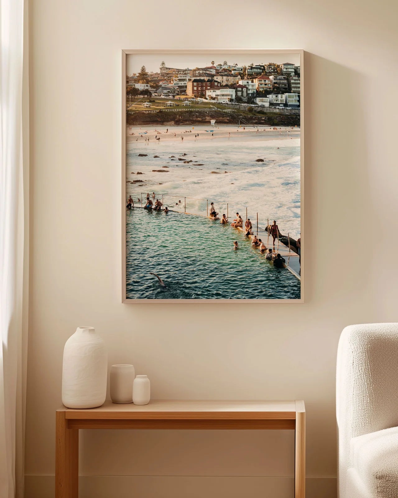 Weekends at Bronte Beach photographic print