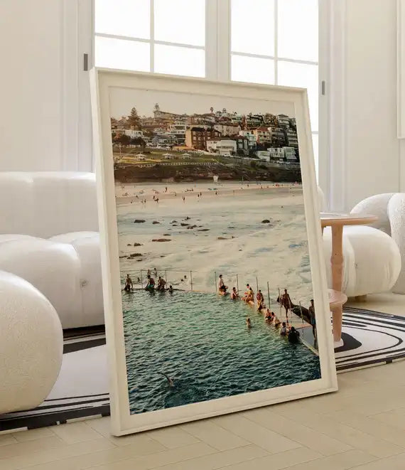 Weekends at Bronte Beach photographic print