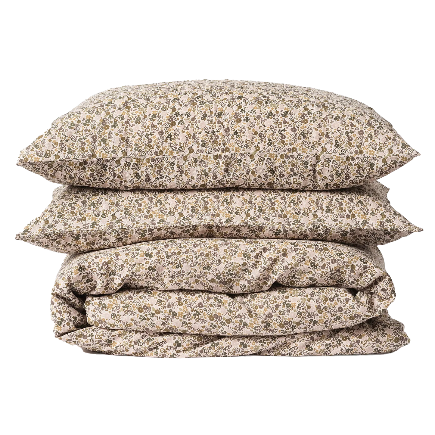 Linen duvet cover wildflower