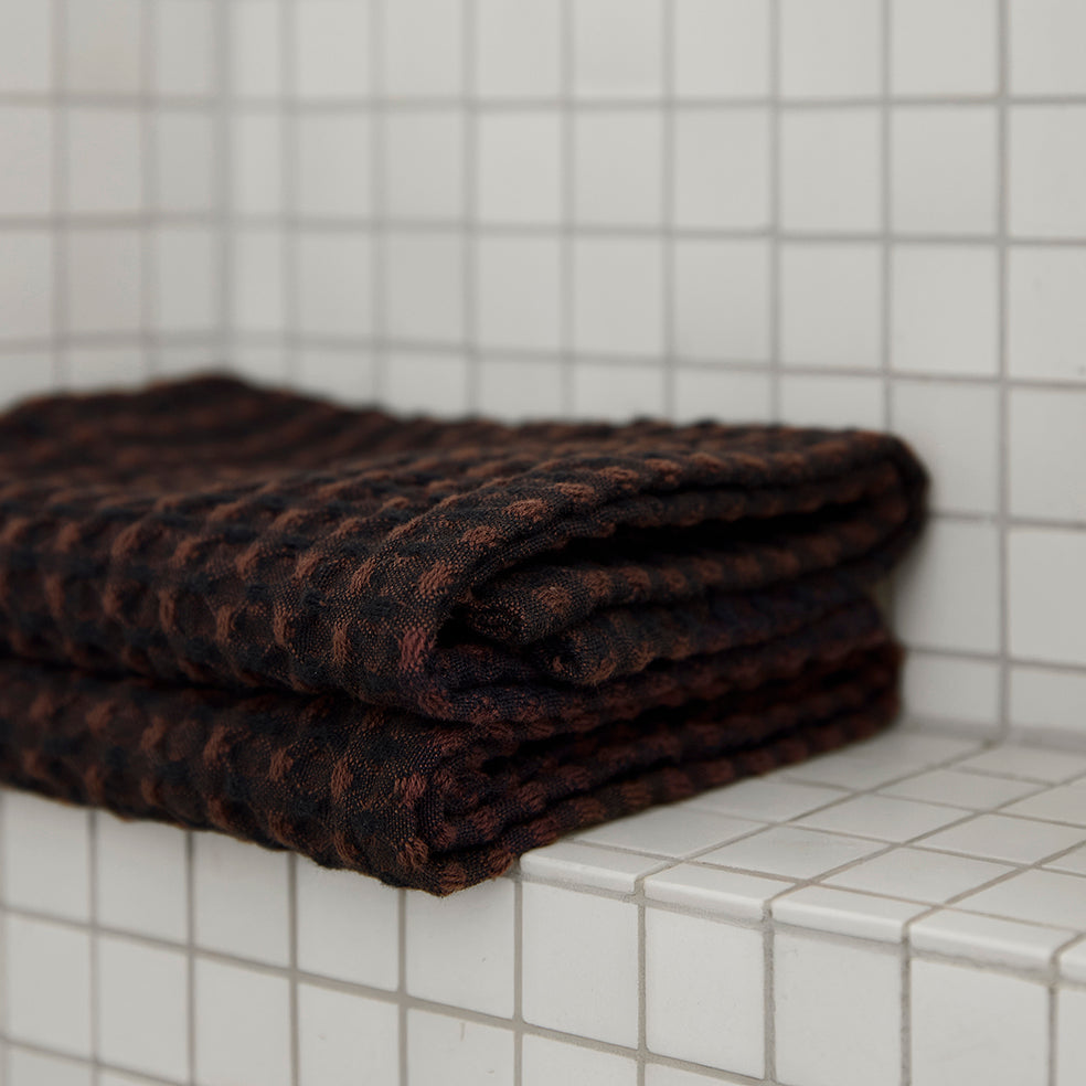 Aalto hand towel midnight