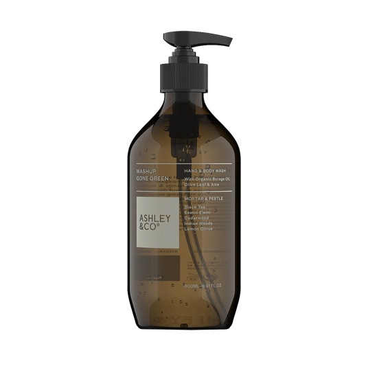 Ashley & Co hand & body wash Gone Green Mortar & Pestle