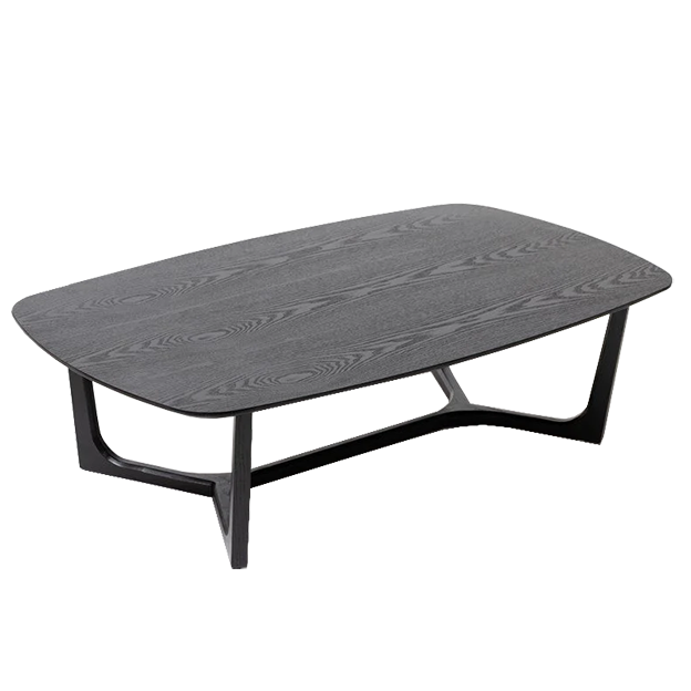 Ashwood coffee table black 120cm