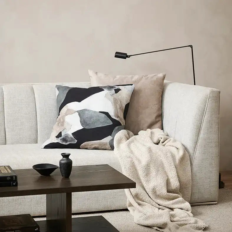 Aster cushion cover 55cm oyster