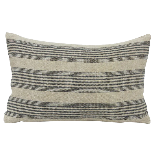 Audrey linen striped cushion cover 40 x 60cm