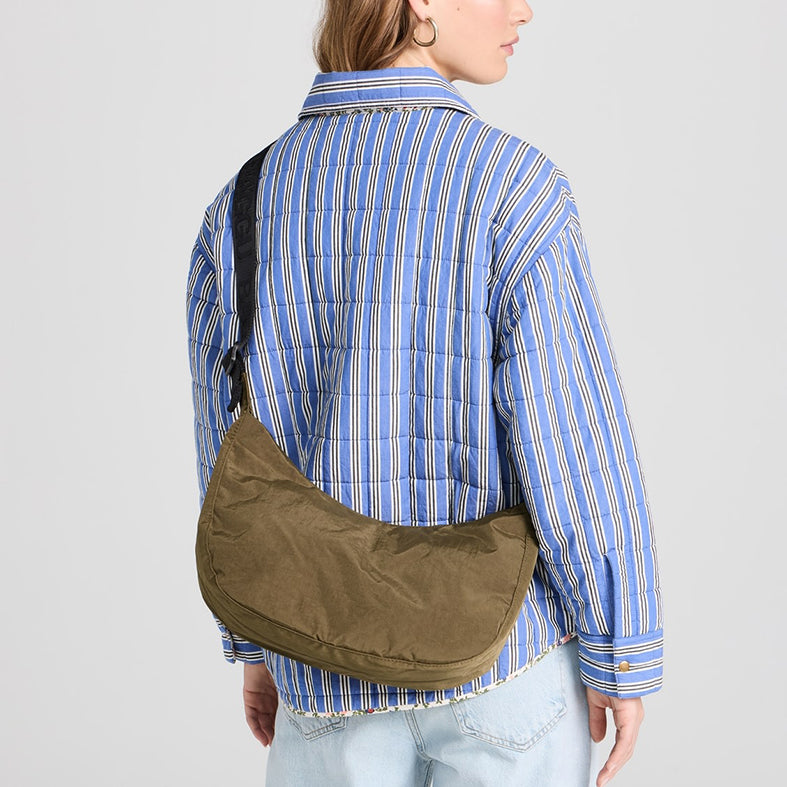 Baggu medium crescent bag seaweed