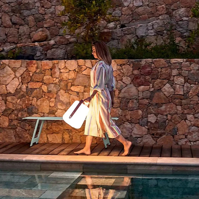 Balad garden lamp clay grey 38cm