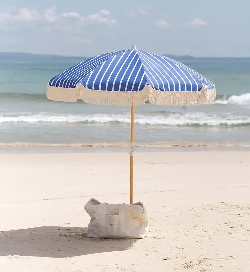 Seaside beach umbrella