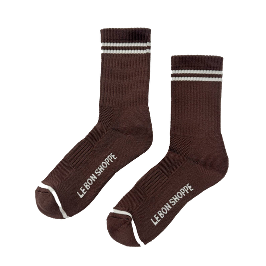 Le Bon Shoppe boyfriend socks wood