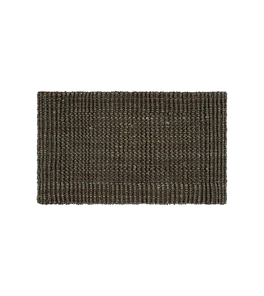 Broome jute door mat bark 60 x 100cm