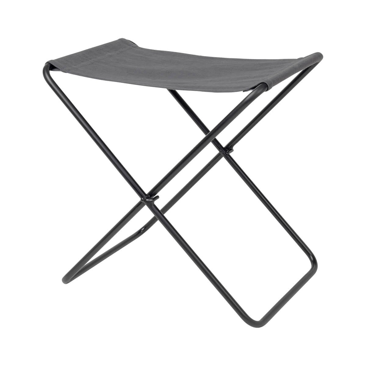 Nola canvas folding stool grey