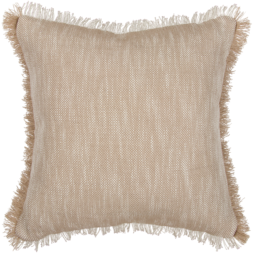 Outdoor Caspian cushion almond 50cm