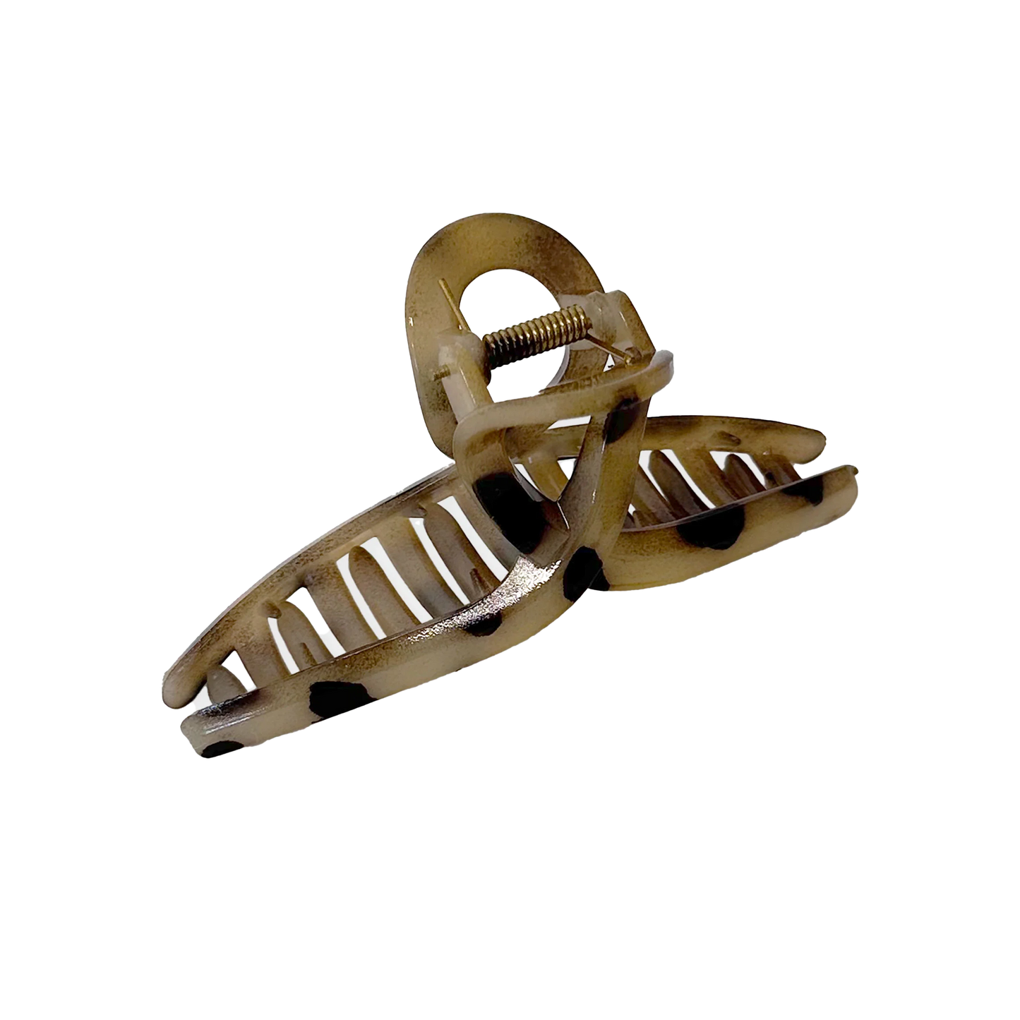 Claw clip cheetah print