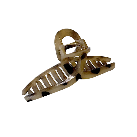 Claw clip cheetah print