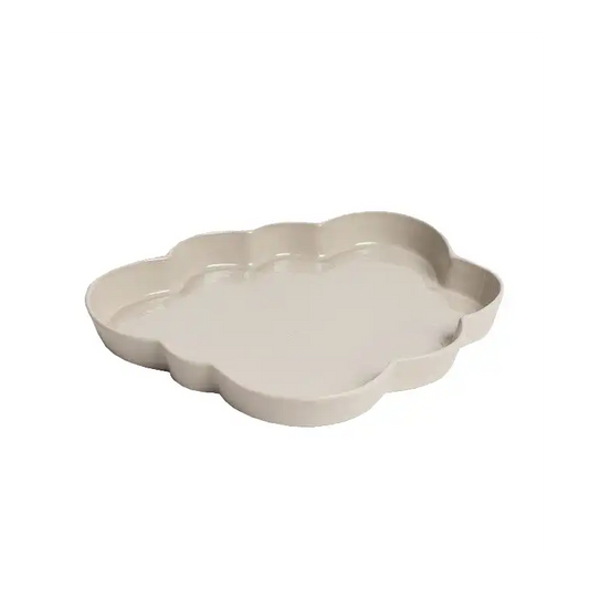 Cloud ceramic dish 18cm bone