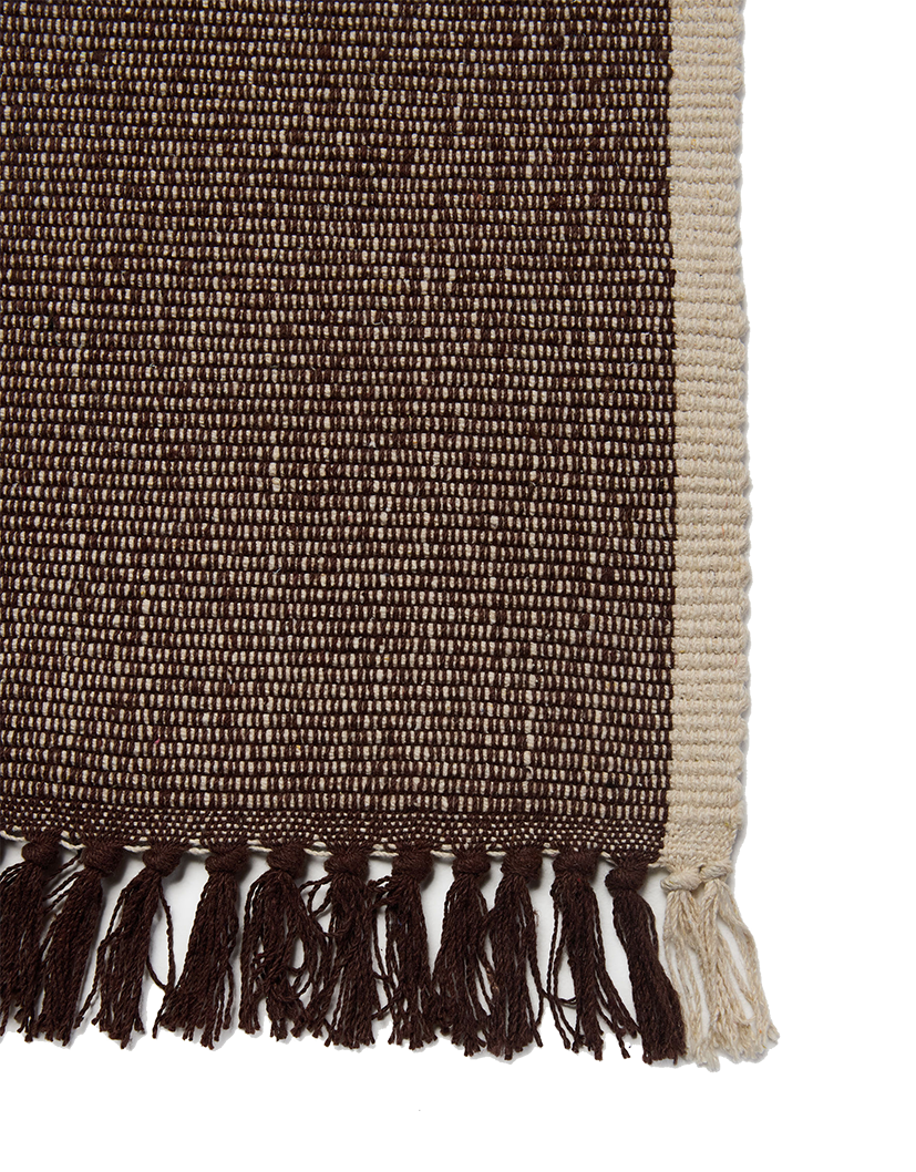 Cotton door mat cocoa 50 x 70cm