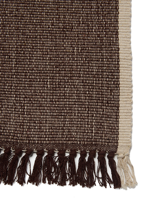 Cotton door mat cocoa 50 x 70cm