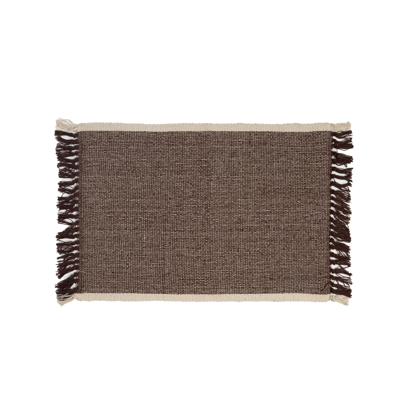 Cotton door mat cocoa 50 x 70cm