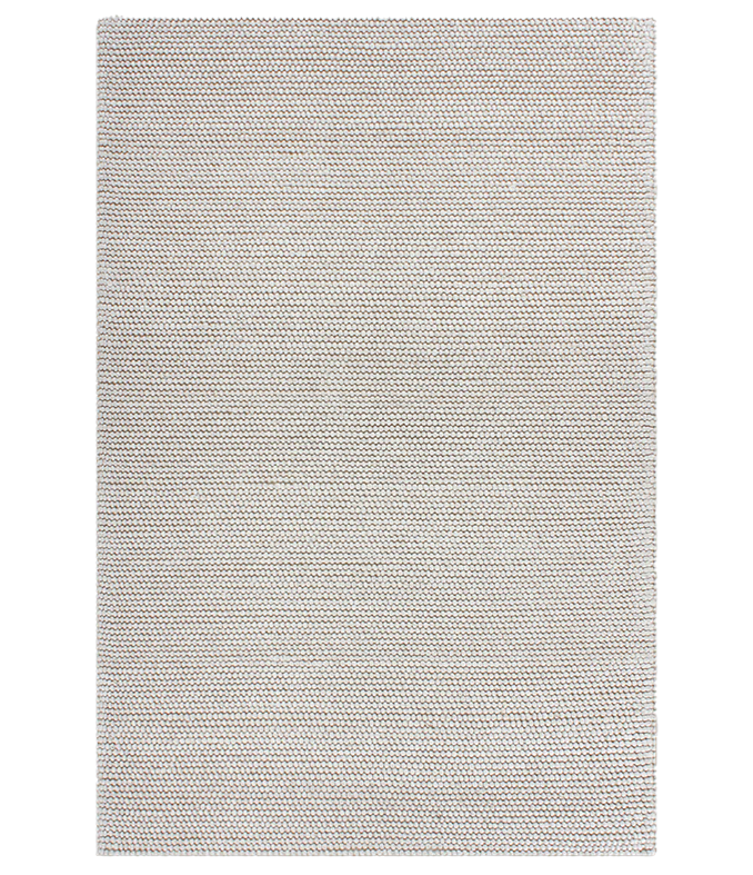 Cyrus wool blend floor rug beige