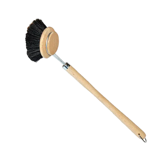 Wooden dish brush black