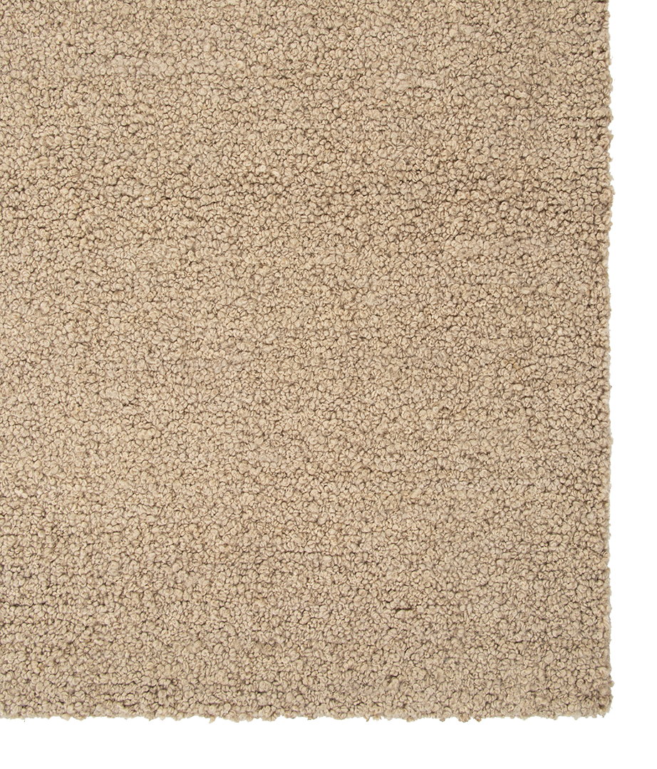 Dorset NZ wool floor rug biscuit