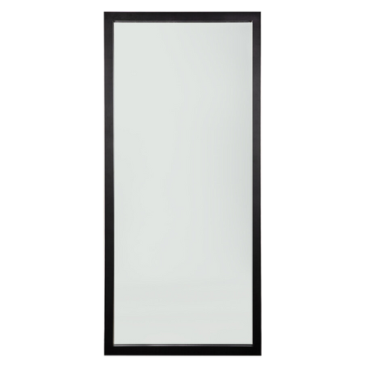 XL oak full length mirror 200 x 90cm black