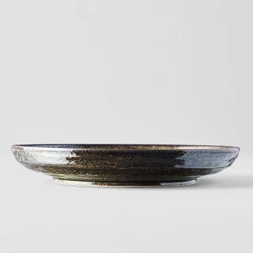 Glossy sage plate 24.5cm