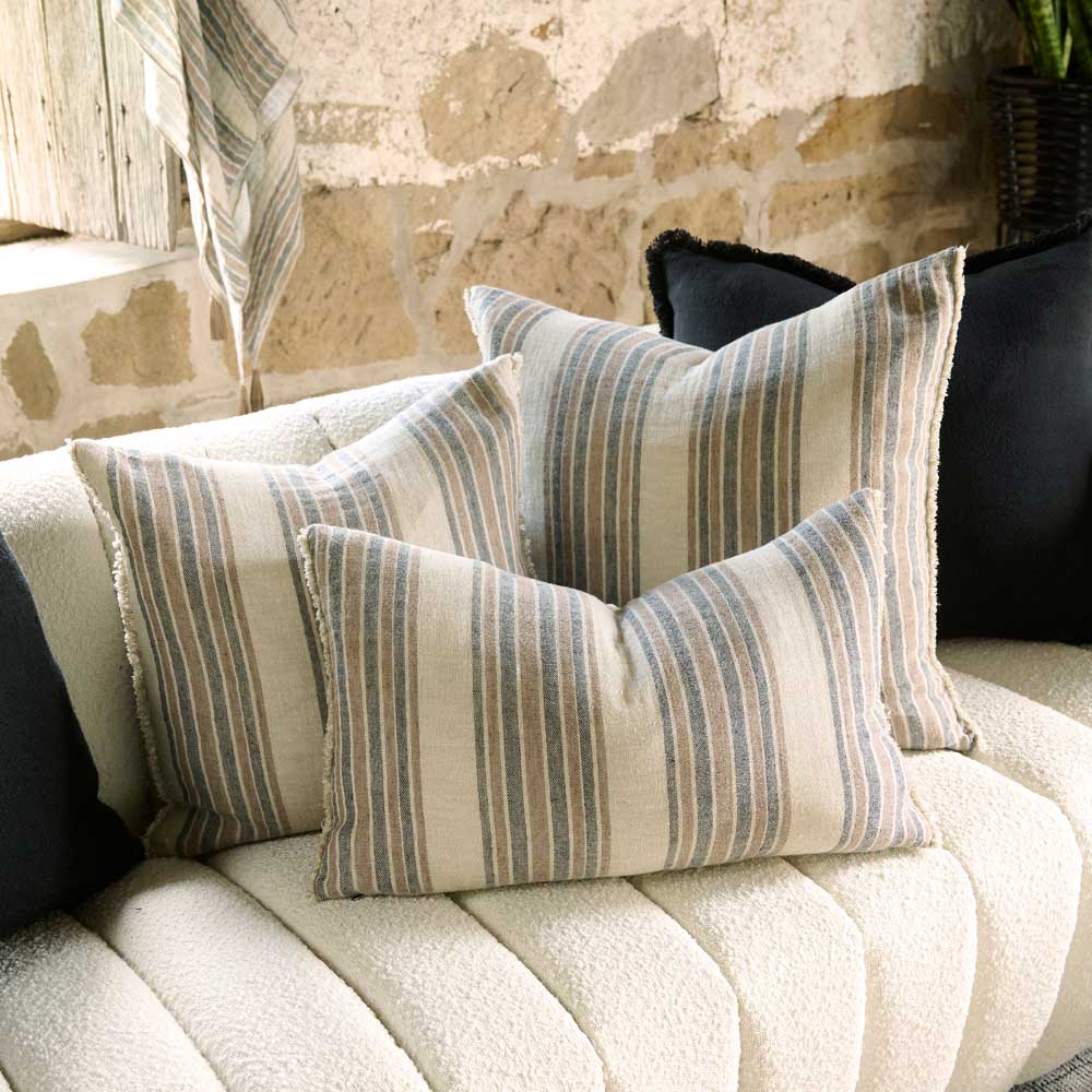 Jeo linen blend cushion cover 60cm