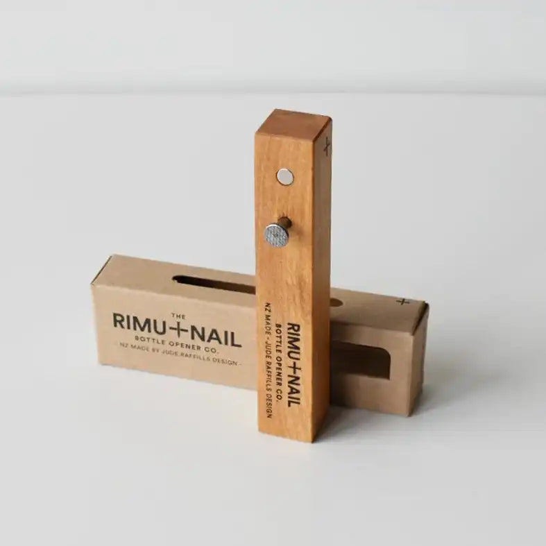 NZ Rimu nail bottle opener