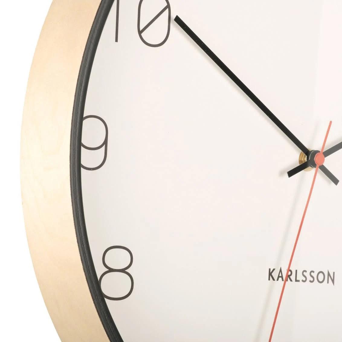 Karlsson Joy wall clock black 40cm