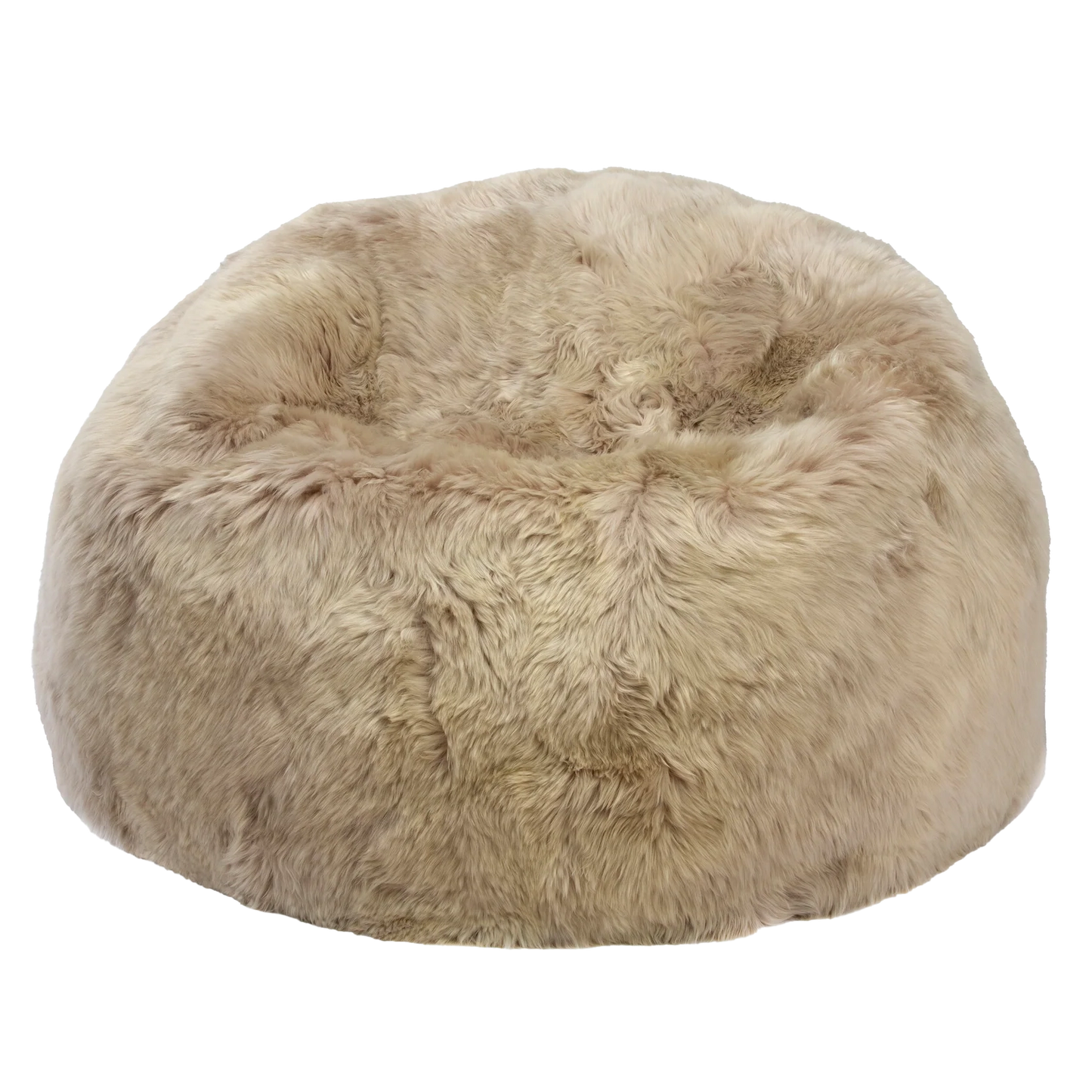 Long wool sheepskin bean bag (filled)