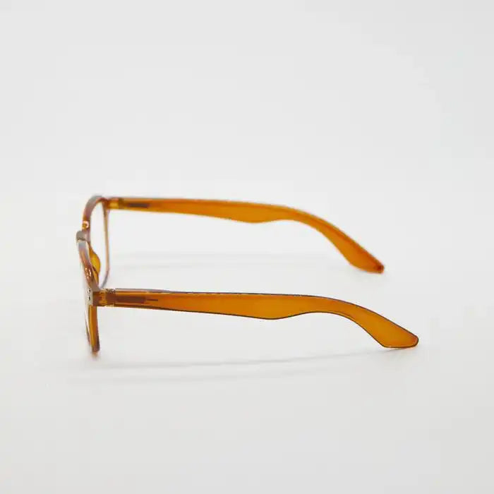 Manon reading glasses caramel