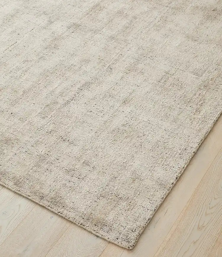 Matisse wool blend rug buff