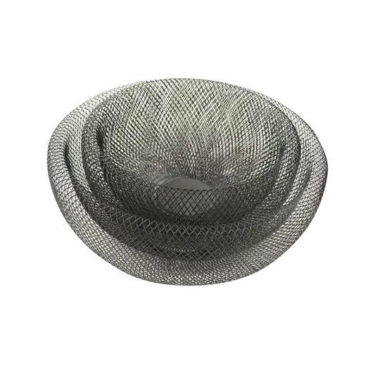 Wire mesh bowl black