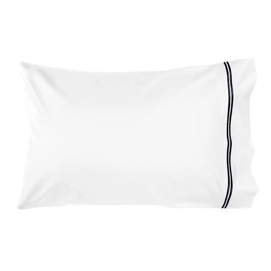 Monarch cotton sateen standard pillowcase set