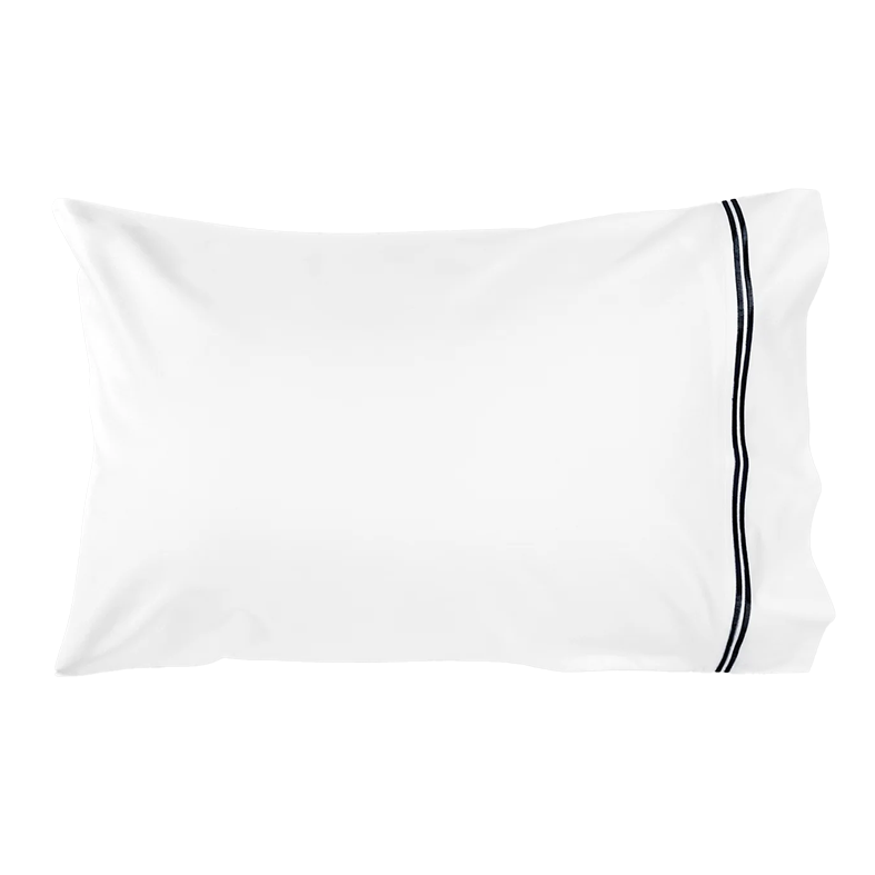 Monarch cotton sateen standard pillowcase set