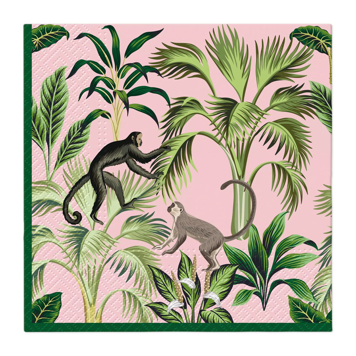 Monkey paper lunch napkins set of 20