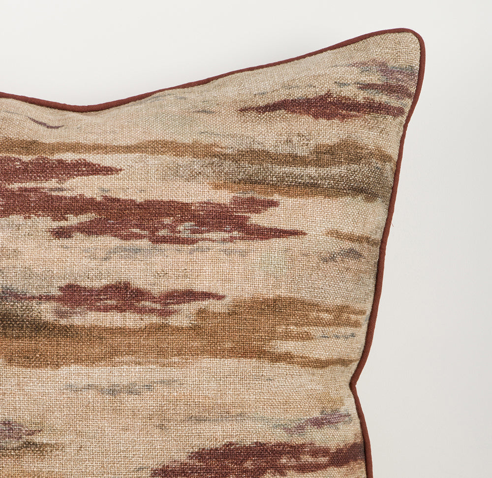 Nerida cushion cover 55cm aubergine