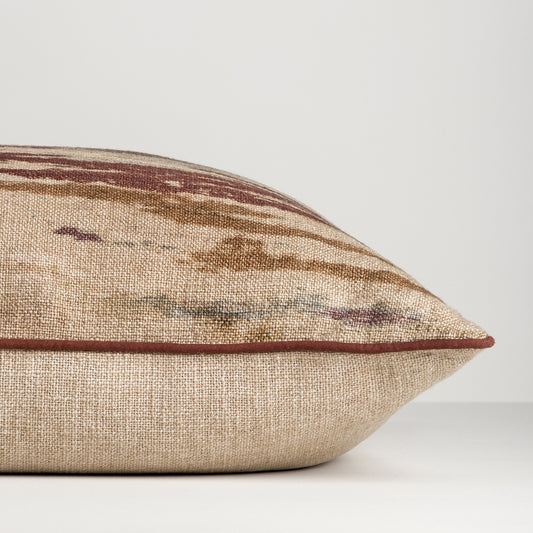 Nerida cushion cover 55cm aubergine