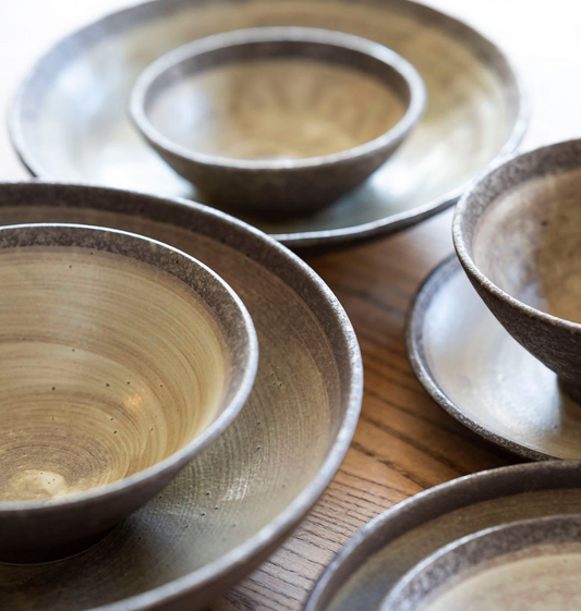 Nin-rin stoneware bowl 13cm