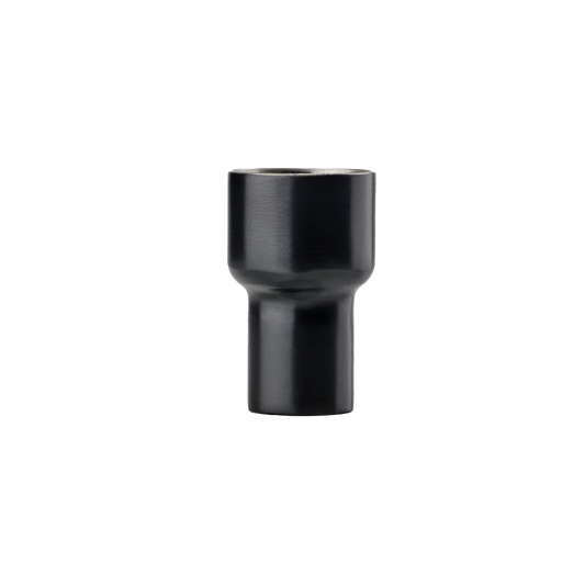 Stainless steel spirit measure black