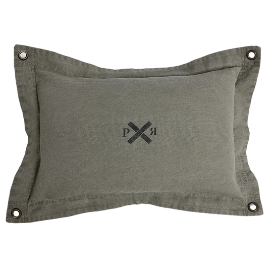 Pony Rider Lil Highlander cushion cover 55 x 35cm olive