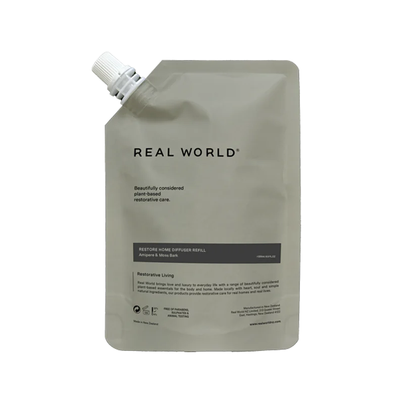 Real World diffuser refill 200ml amipere & moss bark