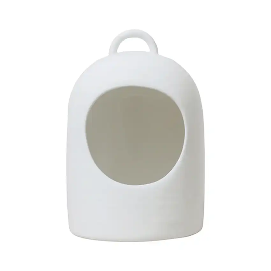 Salt pig white 18cm