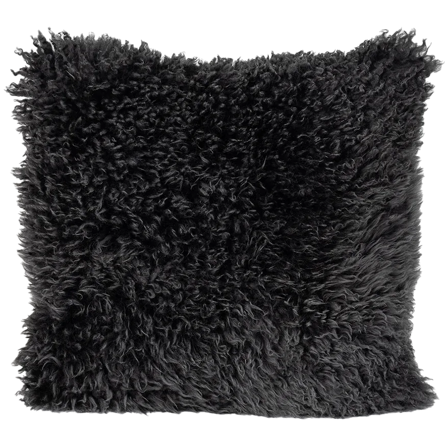 Shaggy NZ Wool sheepskin cushion