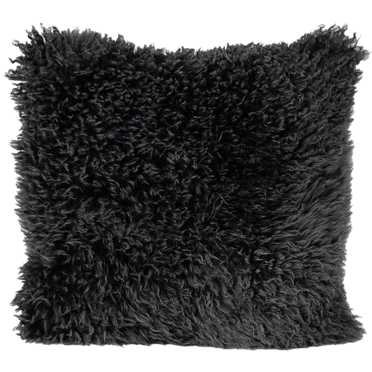 Shaggy NZ Wool sheepskin cushion