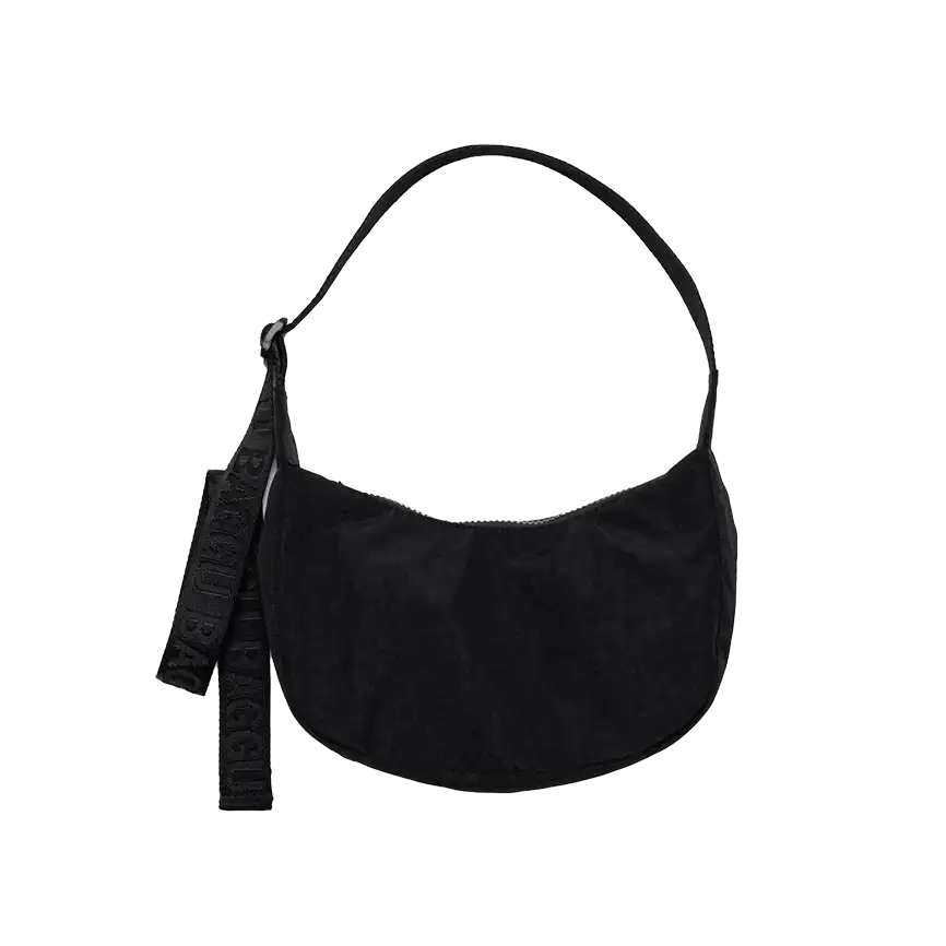 Baggu small crescent bag black